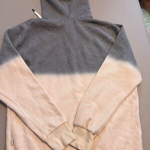 Feat Clothing Helen Owen  Ombre Hoodie Sz S Blue White